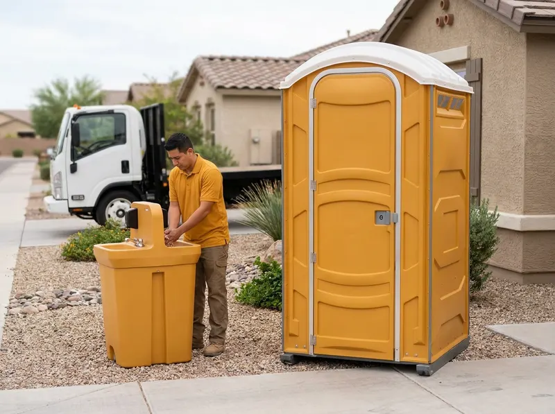 Hand-Wash Station Rental in Queen Creek, AZ